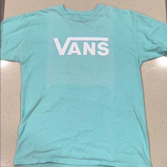 vans teal shirt